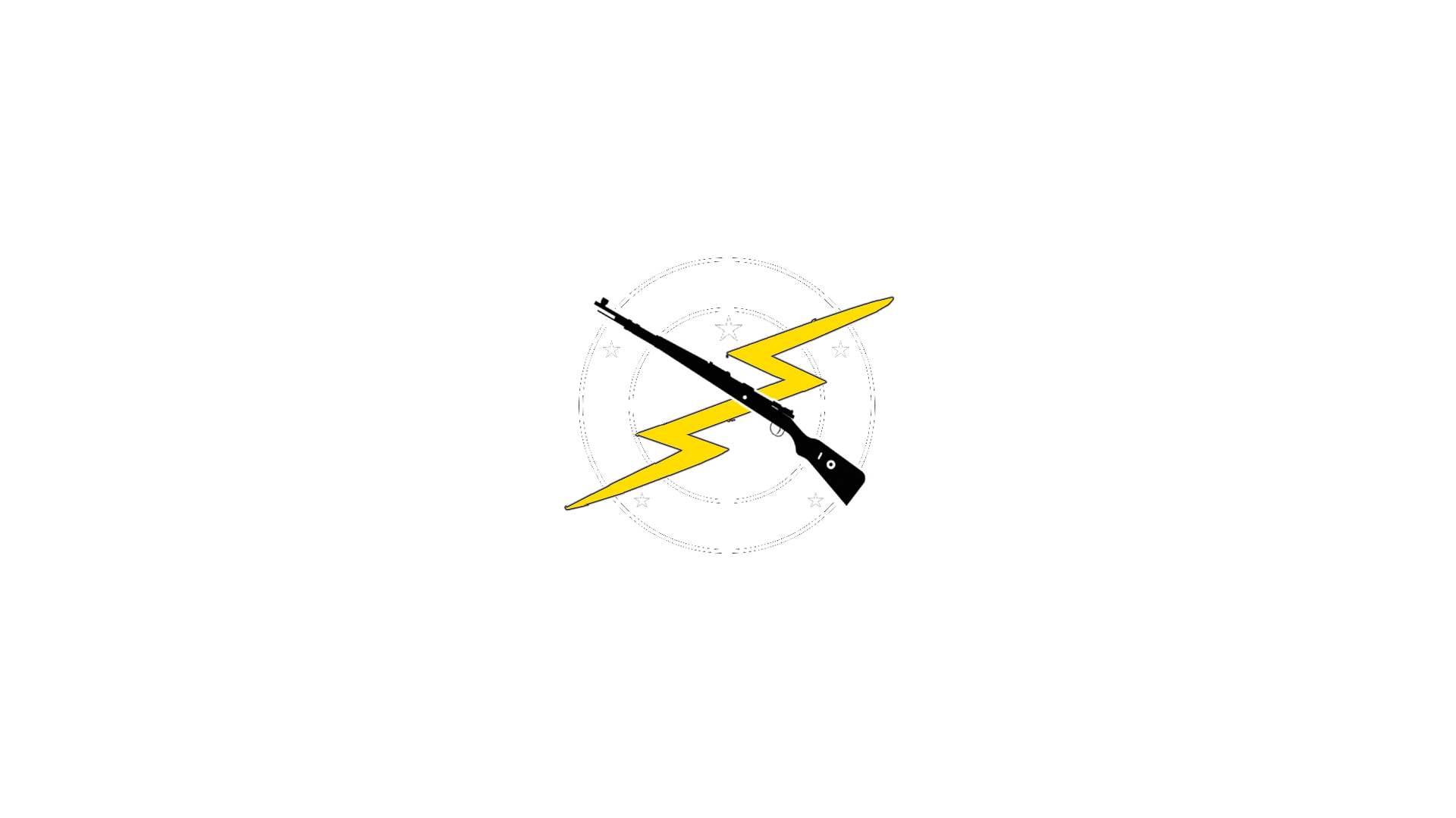 173rd Thunder Battalion emblem with yellow lightning